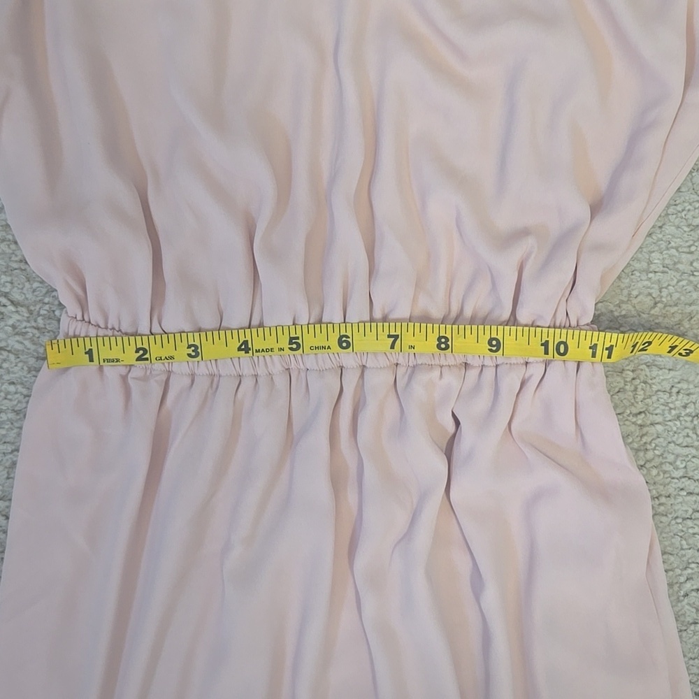 Show Me Your MuMu Michelle Flutter Sleeve Maxi Dress Pink Size Small - Picture 7 of 12